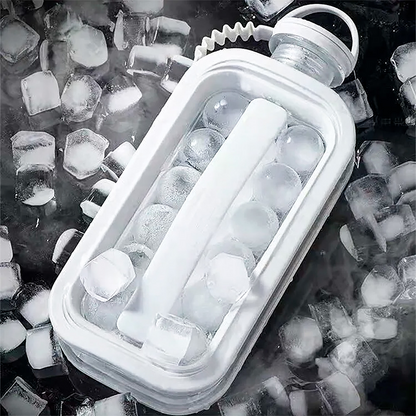 Botella Molde Cubos Hielo Cocina