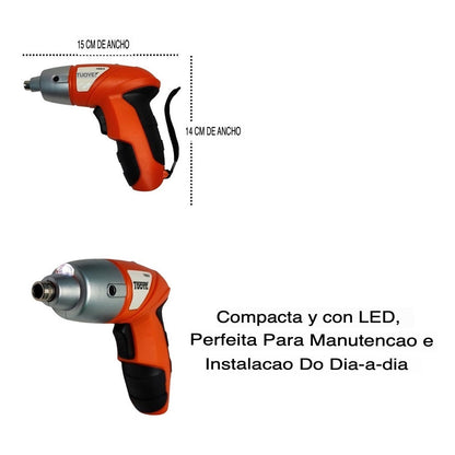 Destornillador Inalámbrico Recargable
